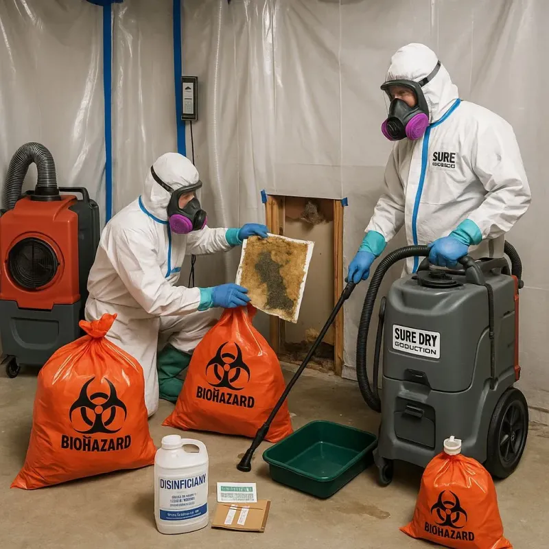 Contaminated Water Handling Protocols process in Pine Castle, FL